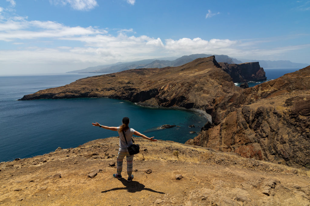 Steilküste auf der Ostseite von Madeira